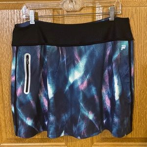 Fila XXL skort with working zipper